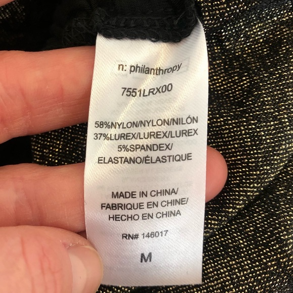 Womens Size M; n:philanthropy Demetra Metallic Minidress. NWT. Sold out online! - Picture 11 of 12